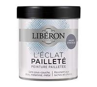 Libéron Peinture décorative L'éclat Pailleté, Mauve Étincelant, 500ml