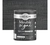 Libéron Peinture Meuble Signé Effet Bois Chêne Brûlé 0,7L | Sans sous-couche, Direct sur tous bois, Résiste aux taches et lessivable