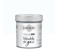 Libéron Peinture Meuble Signé MAT Blanc Albâtre 500ml | A Base de Caséine - Peinture Bois Intérieur - Haut Pouvoir Couvrant - Décoration et Rénovation Meuble et Objets - 32 Teintes