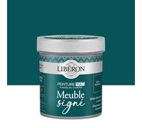 Libéron Peinture Meuble Signé MAT Bleu Pétrole 500ml | A Base de Caséine - Peinture Bois Intérieur - Haut Pouvoir Couvrant - Décoration et Rénovation Meuble et Objets - 32 Teintes