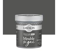 Libéron Peinture Meuble Signé MAT Cendre 500ml | A Base de Caséine - Peinture Bois Intérieur - Haut Pouvoir Couvrant - Décoration et Rénovation Meuble et Objets - 32 Teintes