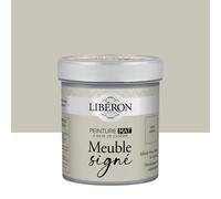 Libéron Peinture Meuble Signé MAT Soie Grège 500ml | A Base de Caséine - Peinture Bois Intérieur - Haut Pouvoir Couvrant - Décoration et Rénovation Meuble et Objets - 32 Teintes