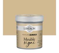 Libéron Peinture Meuble Signé Velours Beige Cannage - 0,5L | Bois Intérieur, Sans Sous-couche, Résistante aux taches, Lessivable, Décoration et Rénovation Meuble et Objets, 16 Teintes