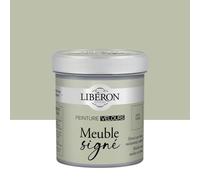 Libéron Peinture Meuble Signé Velours Jade Grisé - 0,5L | Bois Intérieur, Sans Sous-couche, Résistante aux taches, Lessivable, Décoration et Rénovation Meuble et Objets, 16 Teintes