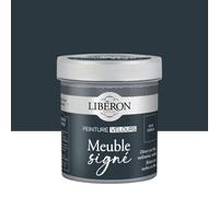 Libéron Peinture Meuble Signé Velours Nuit Indigo - 0,5L | Bois Intérieur, Sans Sous-couche, Résistante aux taches, Lessivable, Décoration et Rénovation Meuble et Objets, 16 Teintes
