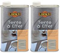 Libéron Teinte à effet pour bois, Effet grisé, 0,5L (Lot de 2)