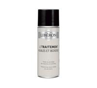 Libéron Traitement Meubles et Boiseries Aérosols 400ml | Traite et protège des insectes et des termites, Préserve les bois nobles ou anciens