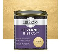 Libéron - Vernis bistrot - Vernis bois - Meubles Boiseries Objets - Très haute qualité - Anti-taches - Anti-chocs et rayures - Tendu bon - Incolore Satin - 0,5L