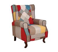 Liberoshopping Fauteuil inclinable de Chambre à Coucher de Salon rembourré en Tissu Patchwork résistant aux Taches
