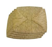 Liberoshopping Remplacement de Chaise avec Assise en Paille de rivière Naturelle Mod Venezia Single (Set 4)