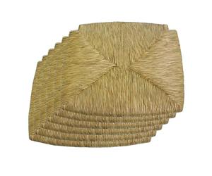 Liberoshopping Remplacement de Chaise avec Assise en Paille de rivière Naturelle Mod Venezia Single (Set 6)