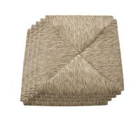 Liberoshopping Remplacement de siège en Paille River pour fauteuils pauvres 1 pièce (Set 4)