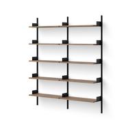 Library 1900 Étagère murale noyer New Works - 5712826419922
