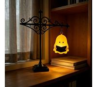 Library Lantern Decorative Bookshelf Lighting Halloween Éclairage De Table De Bureau Rustique Lanterne De Bibliothèque Vintage En Bois Lanternes Pour Bibliothèque Étagère Bureau (#C, One Size)