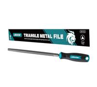 LIBRATON Lime Métal Triangulaire 200 mm, Outil de Lime Métal Triangulaire | Lime pour Travailler les Métaux, Lime Triangulaire pour le Raffinage, le Façonnage et le Grattage