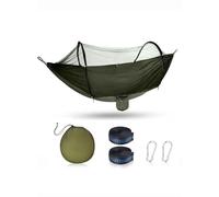 LIBRELUNE Hamac sur Pied Exterieur avec moustiquaire de lit 2 Places,Hamac Ultra-léger de Voyage Camping,Breathable,Quick-Drying,250kg Load,Convient pour la randonnée et Le Camping en Plein air