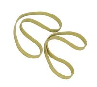 LICAEVEY 2 Pcs Lames de Scie à Ruban en Caoutchouc Remplacement pour | Largeur 12,55 mm, Épaisseur 3,17 mm, Antidérapant, Réduction du bruit, Résistant à la sécheresse
