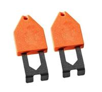 LICAEVEY 2 Pièces Crochet Ancrage en Bois pour Cordeau de Tracage, | Appuyez sur l\'extrémité du crochet pour exposer la goupille en acier, Verrouillage sécurisé dans les cloisons sèches ou le