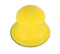 LICAEVEY 3 Pouces Patte de Liaison Mousse Main Ponceuse Bloc Sans | Prise confortable, coton mousse PU, utilisation à long terme, léger et portable, polissage du bois, entretien automatique