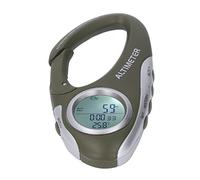 LICAEVEY Baromètre Altimètre Numérique, Altimètre Multifonctionnel avec Prévisions Météorologiques, Portable pour Randonnée Camping, écran LCD rétroéclairé, Capteur Barométrique à clé