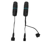 LICAEVEY Connecteur de Fil à 3 Broches pour Lampes Govee H705A H706C | Indice d\'étanchéité IP68, corps PA66 avec joints en caoutchouc silicone, connecteurs mâles et femelles avec écrou M20.