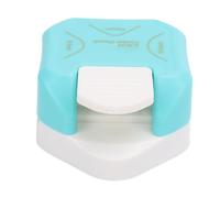 LICAEVEY Coupe-Papier d'angle Rond, Poinçon d'angle avec Lames de 4 Mm, 7 Mm, 10, Portable pour Photos de Papier cartonné, Scrapbooking, Coupe-poignée à Levier, Outil 'artisanat en Métal Bleu