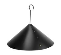 LICAEVEY Déflecteur d'écureuil en PVC pour Mangeoire à Oiseaux, Clapet Extérieur Empêchant l'escalade et Le Vol, Protection Antiparasitaire Montée sur Poteau pour Graines d'oiseaux Sauvages