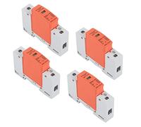 LICAEVEY Dispositif de Protection Contre Les Surtensions, Parafoudre SPD sur Rail DIN 1P pour Indicateur de Fenêtre Visible AC 420 V de Maison, Rail DIN Modulaire (Imax：40kA)