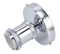 LICAEVEY Douille de Plafonnier E26 E27 Filetée Standard, Support de Lumière Vintage avec Construction en Aluminium Durable pour Cuisine, Chambre à Coucher, Salon (SILVER)