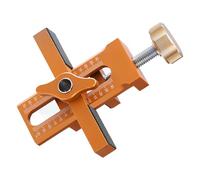 LICAEVEY Gabarit de Montage de Porte d'armoire, Positionneur d'installation en Alliage 'aluminium avec Pince Intégrée, Outil 'installation Rapide pour une Seule Main, Bras de Support Réglable de