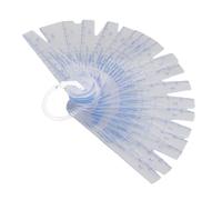 LICAEVEY Jauge d'épaisseur en Plastique 0,05-2 Mm Métrique, Ensemble d'outils de Mesure de Crevasses à 20 Feuilles, Lames ABS Non Conductrices pour l'électronique Automobile, Kit de Jauge