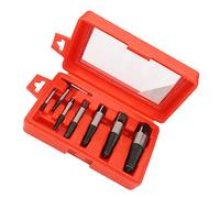 LICAEVEY Kit d'extracteur de Vis, Ensemble de 8 Extracteurs de Boulons Cassés pour Perceuse électrique, Acier au Chrome Vanadium, Usage Domestique et Professionnel