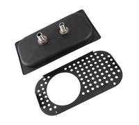 LICAEVEY Lave-tasse de Rinçage de Pichet, Lave-tasse Haute Pression en Acier Inoxydable 304, verre Facile à Installer pour évier de Cuisine, Nettoyage de Buse Multi-angle pour Bar café (BLACK)