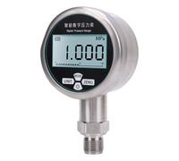 LICAEVEY Manomètre Numérique 5 Chiffres, 0-1MPa Précision, Eau Gaz | Testeur de pression en acier inoxydable, filetage M20x1,5, pour hydraulique, liquide, pression absolue, 7 unités