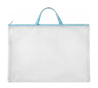 LICAEVEY Sacs de Fichiers A2 à Fermeture éclair, Portefeuille d'art en Maille Imperméable avec Poignée pour Affiches et Dessins, Grand Organisateur de Dossiers de Documents de Stockage, Fichier de