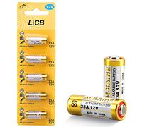 LiCB Lot de 5 piles alcalines A23 12 V 23 A