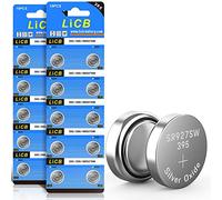 LiCB SR927SW 395 AG7 LR927 399 V395 Lot de 20 piles bouton, 1,5 V