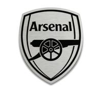 Licensed Decor Plaque officielle Arsenal FC (42,4 x 50 cm) 3 mm Composé d'aluminium brossé