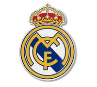 Licensed Decor Plaque Real Madrid CF avec licence officielle (40 x 54,9 cm) 4 mm Verre acrylique