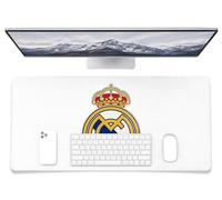 Licensed Décor Sous-main Real Madrid avec blason blanc 43 x 90 cm