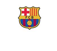 Licensed Décor Sticker mural en vinyle FC Barcelone - Club Crest - Medium 70 x 40 cm, mixte