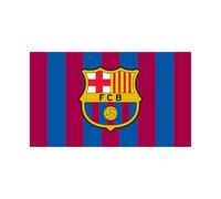 Licensed Décor Sticker mural en vinyle FC Barcelone - Petit format (65 cm (l) x 40 cm (H) - Blason en couleur rouge et bleu