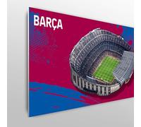 Licensed Décor Tête de lit réglable FC Barcelone - 100 cm (l) x 75 cm (H) - Stade 1