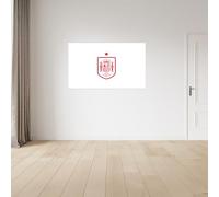 Licensed Décor The Royal Spanish Football Federation (RFEF) Stickers muraux en vinyle Grand format 130 x 80 cm Rouge