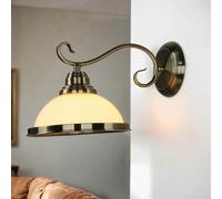 Licht-Erlebnisse.de Non applique murale aspect bronze applique murale style art nouveau allemand