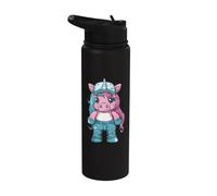 Licorne Femme cool Enfants Filles Licorne mignonne Stainless Steel Insulated Water Bottle