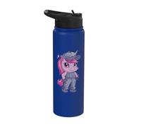 Licorne Femme cool Enfants Filles Licorne mignonne Stainless Steel Insulated Water Bottle