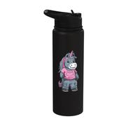 Licorne Femme cool Enfants Filles Licorne mignonne Stainless Steel Insulated Water Bottle