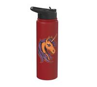 Licorne Femme Enfants Filles mignonne Licorne Stainless Steel Insulated Water Bottle