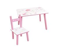 LICORNE - Table avec une chaise en bois pour enfants